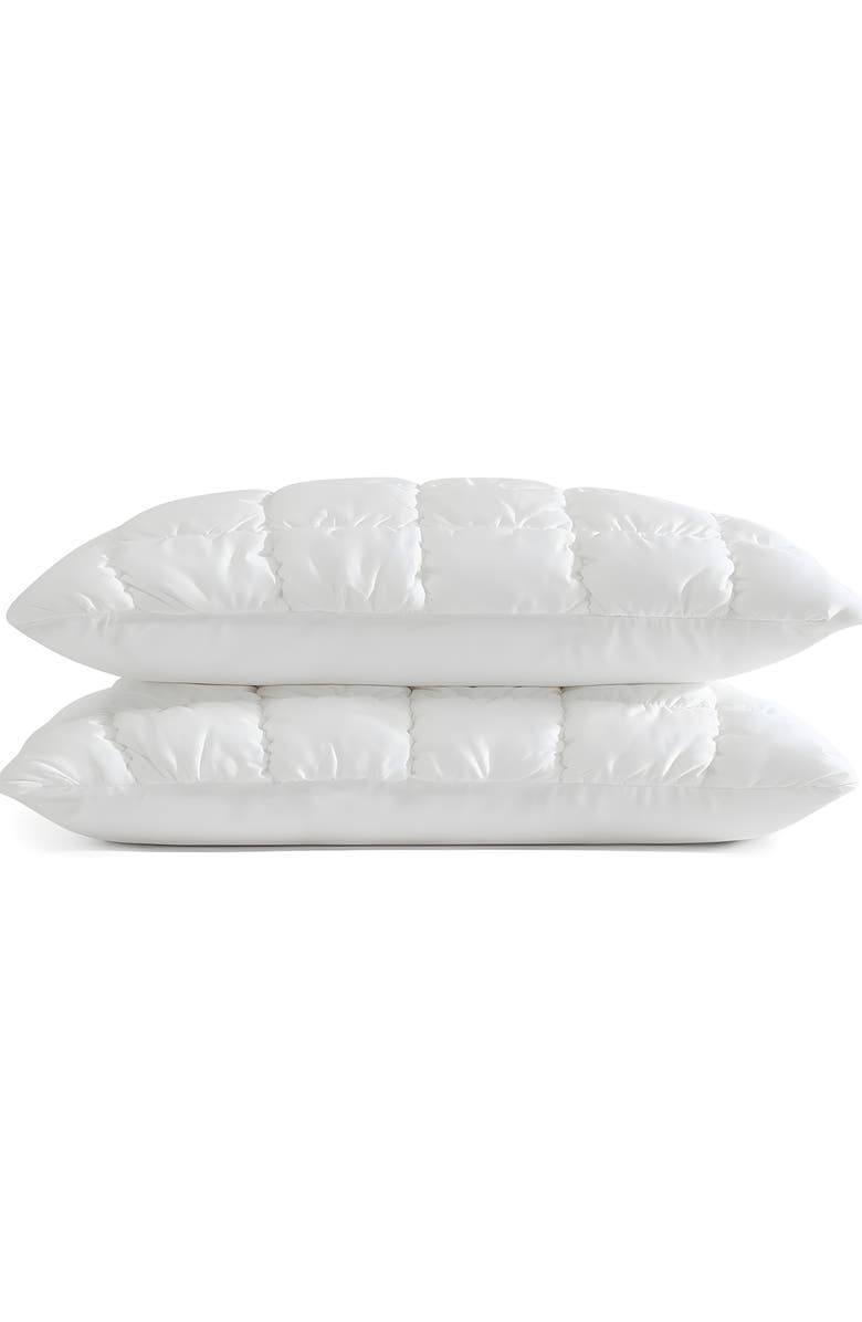 Sunday Citizen Puff Squares Set of 2 Pillow Shams, Alternate, color,