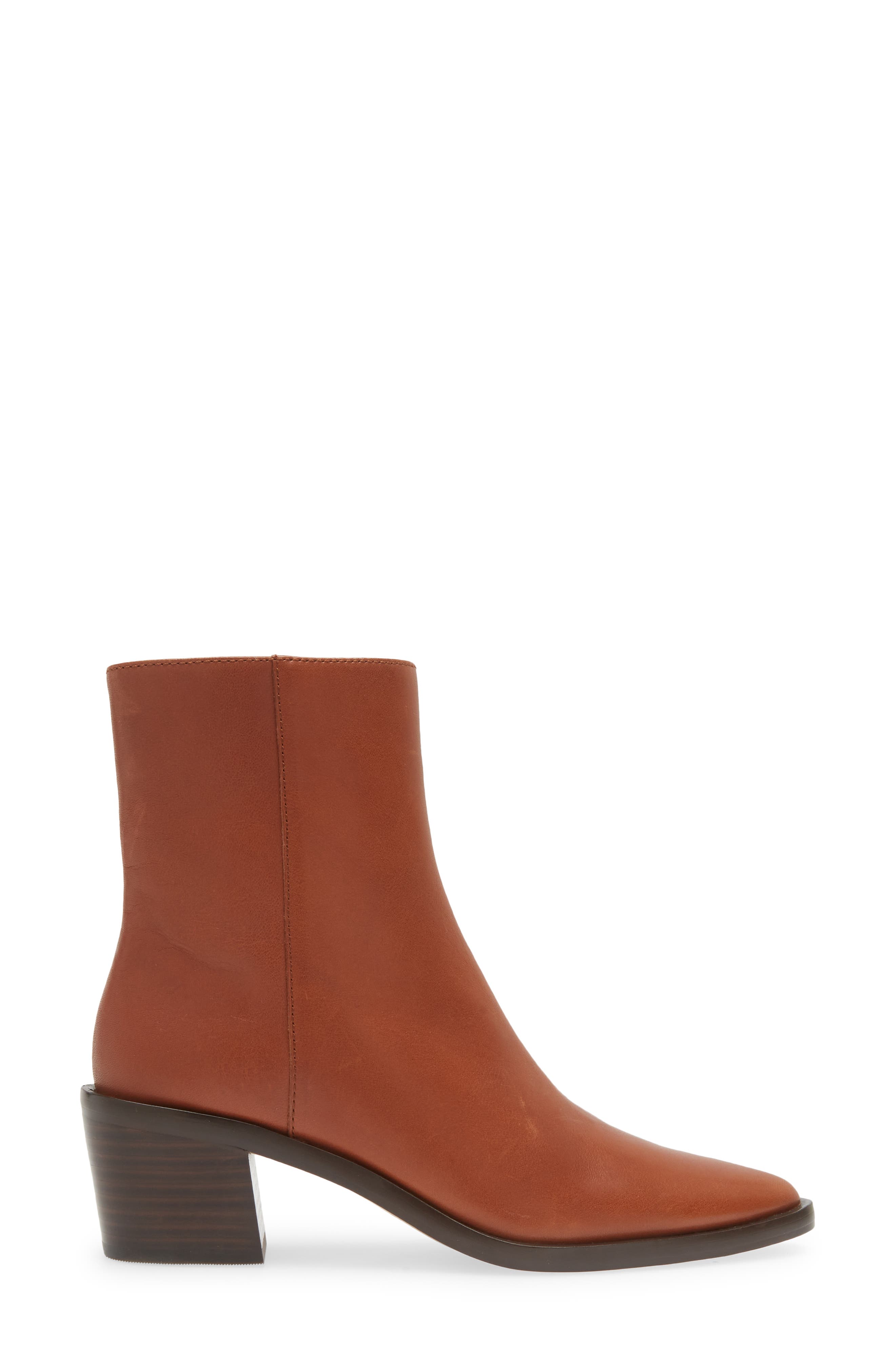 Madewell The Darcy Ankle Boot, Alternate, color, Warm Cinnamon
