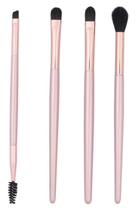 4-Piece Eye & Brow Makeup Brush Set