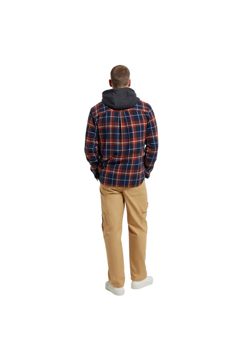 Cove Flannel Shirt, Alternate, color, Navy