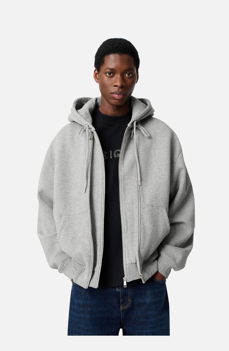 Axel Arigato Trey Mélange Hoodie, Alternate, color, Grey Melange