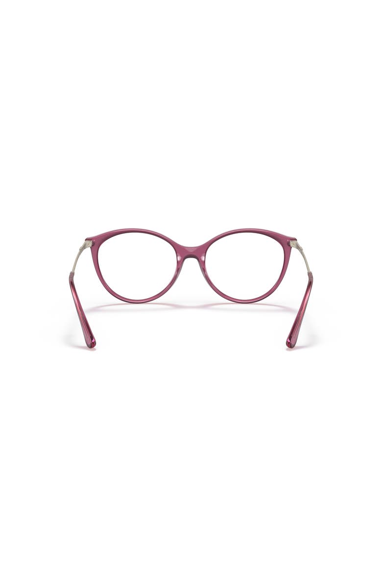 Vogue Eyewear 53mm Oval optical glasses, Alternate, color, Violet