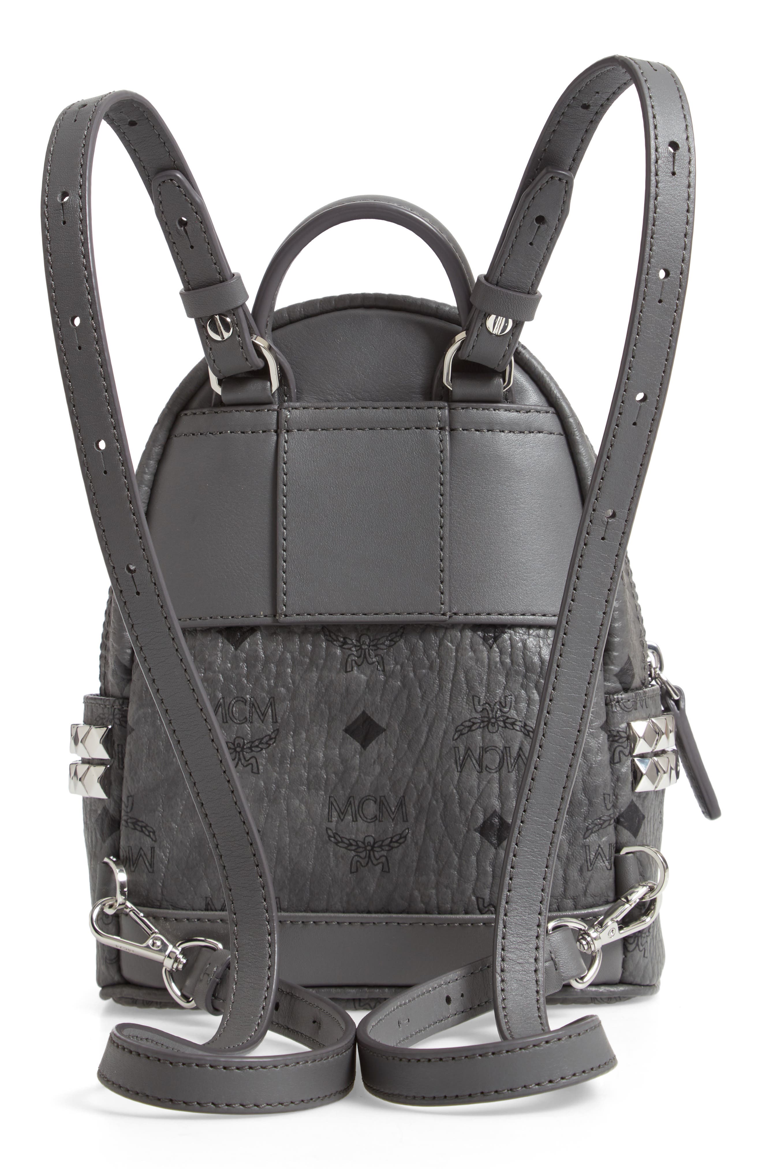 MCM X-Mini Stark Side Stud Convertible Backpack, Alternate, color, 