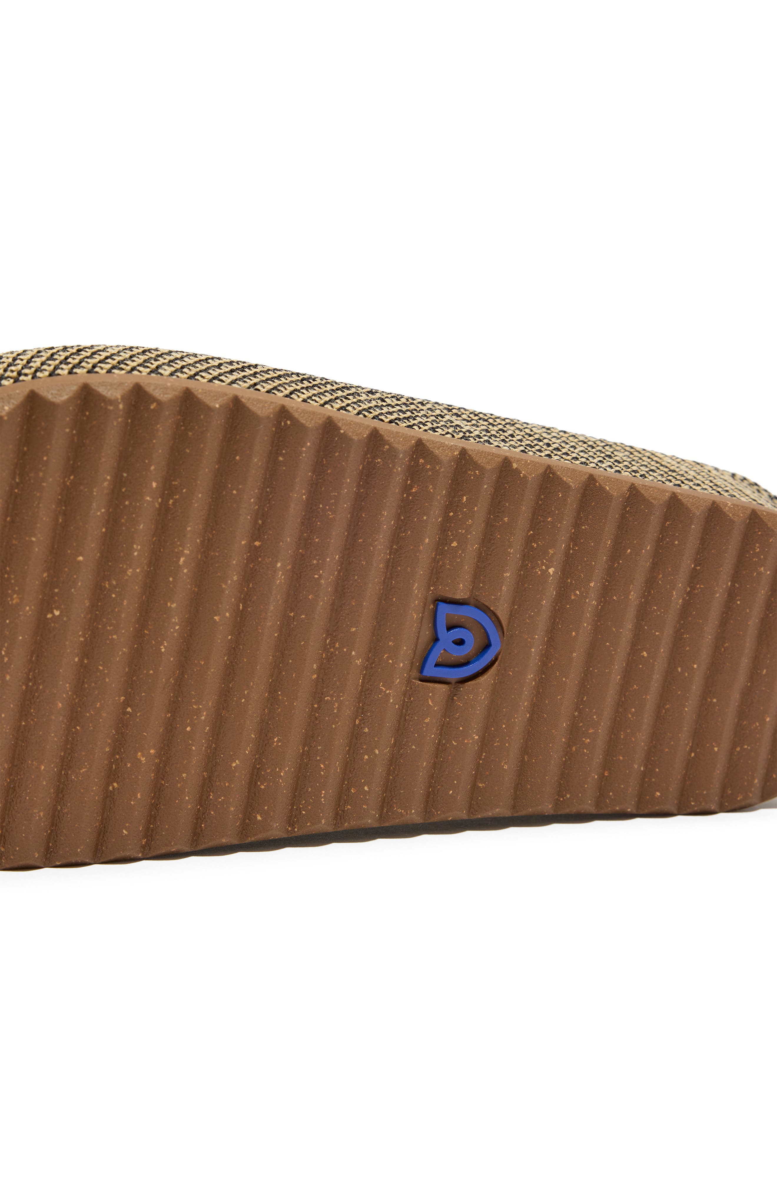 The Casual Clog, Alternate, color, TOFFEE RAFFIA-KNIT