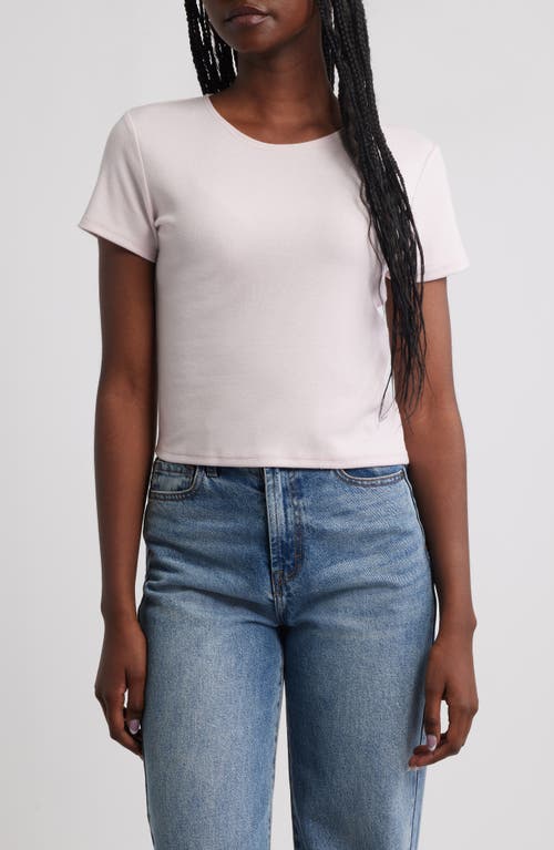 Sunday Ritual Crop T-Shirt in Pink  product
