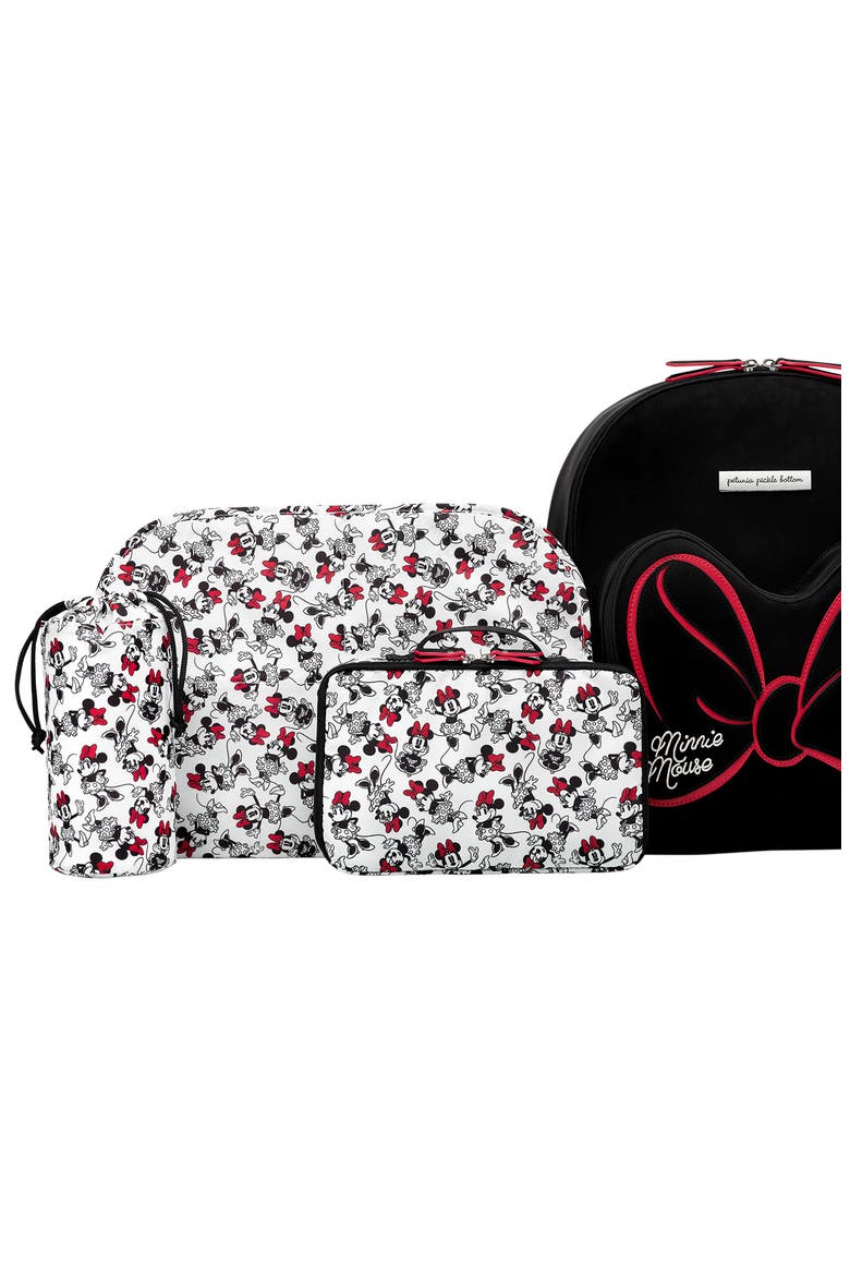 District Signature Minnie Backpack Diaper Bag, Alternate, color, MINNIE MOUSE LEATHERETTE