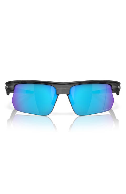 Bisphaera 68mm Prizm™ Gradient Oversize Polarized Rectangular Sunglasses