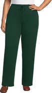Lands' End Serious Sweats High Rise Relaxed Straight Leg Pants