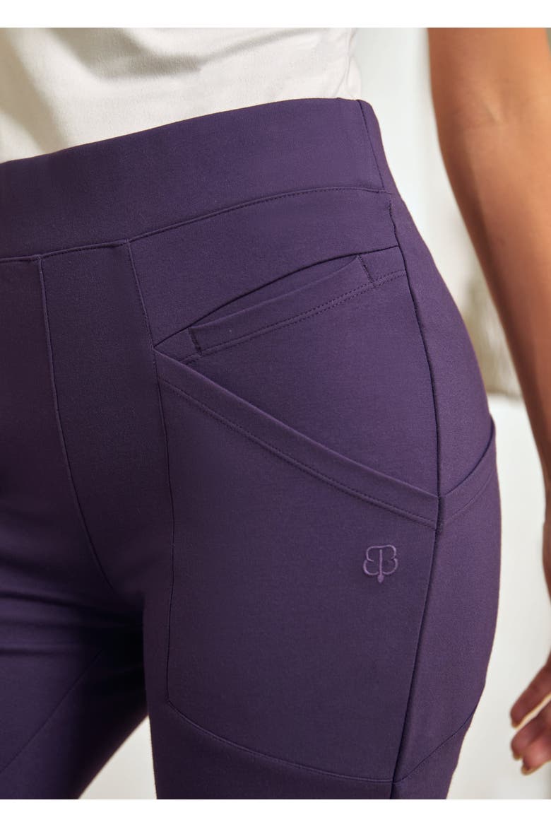 Journey DPYP Dress Pant Yoga Pant Bootcut, Alternate, color, Aubergine