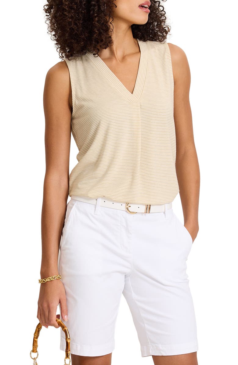 Tommy Bahama Kauai Tranquil Sea Metallic Tank, Main, color, Fresco Heather