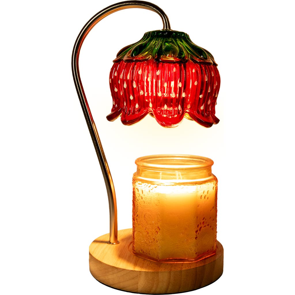 Luzè Luze Candle Warmer Lamp In Red