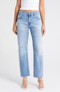 AG Ex-Boyfriend Raw Hem Slim Jeans