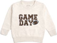 Sweet Wink Game Day Football Patch Sweatshirt