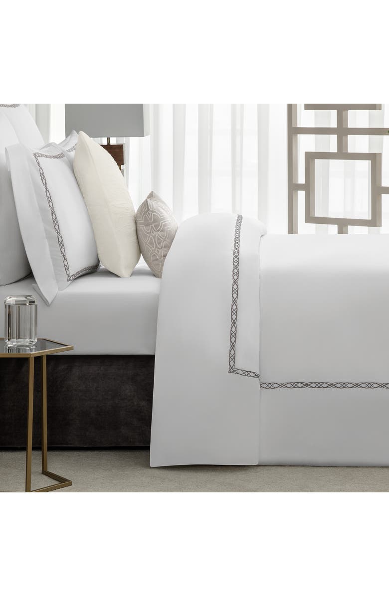 Togas Mia Duvet Cover, Alternate, color, White