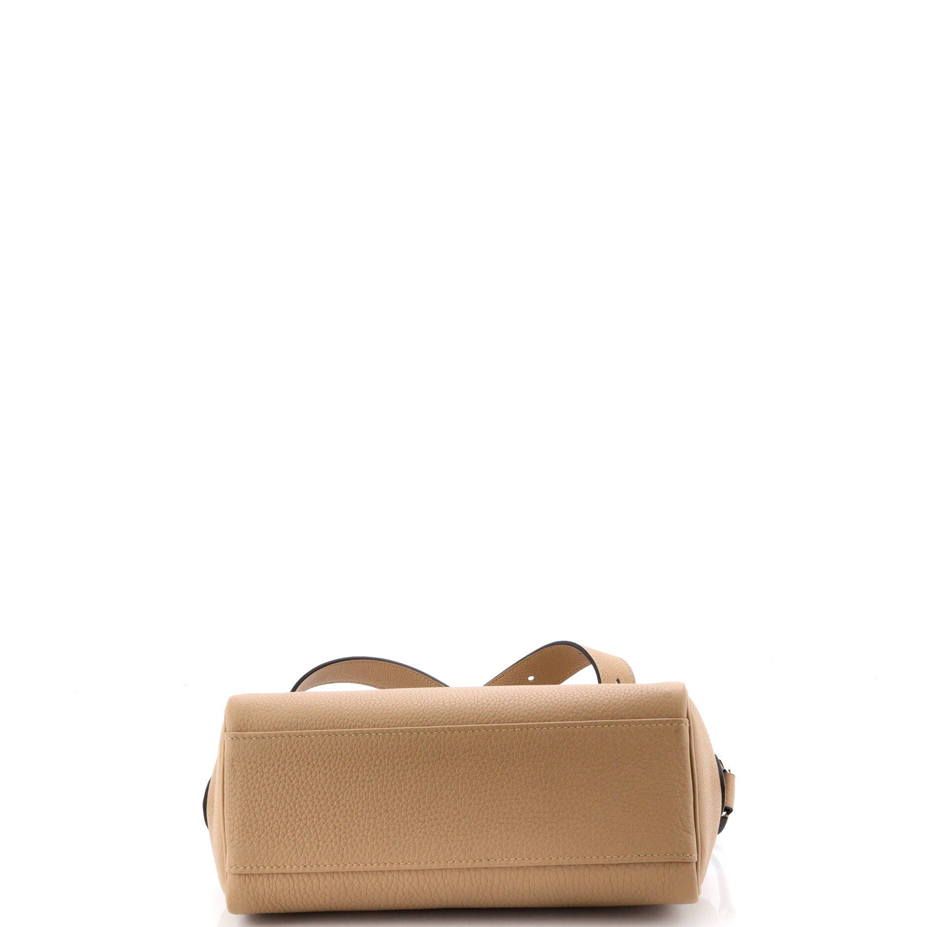 Pre-Owned Hermes Kelly Messenger Bag Togo PM, Alternate, color, Poussiere