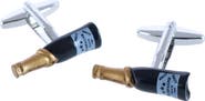 Trafalgar Celebrate Champagne Bottle Novelty Cufflinks