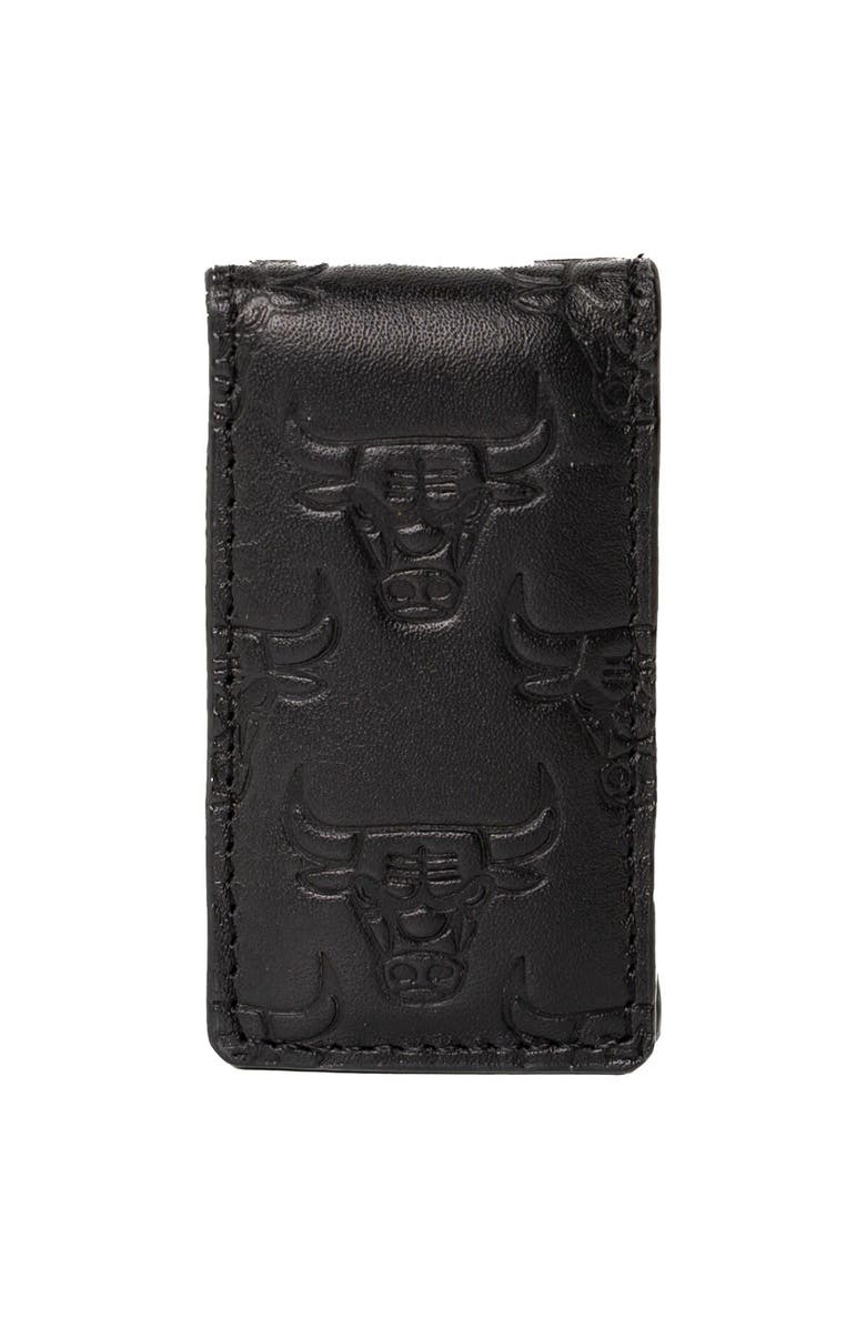 LUSSO Black Chicago Bulls Sammy Magnetic Money Clip, Main, color,