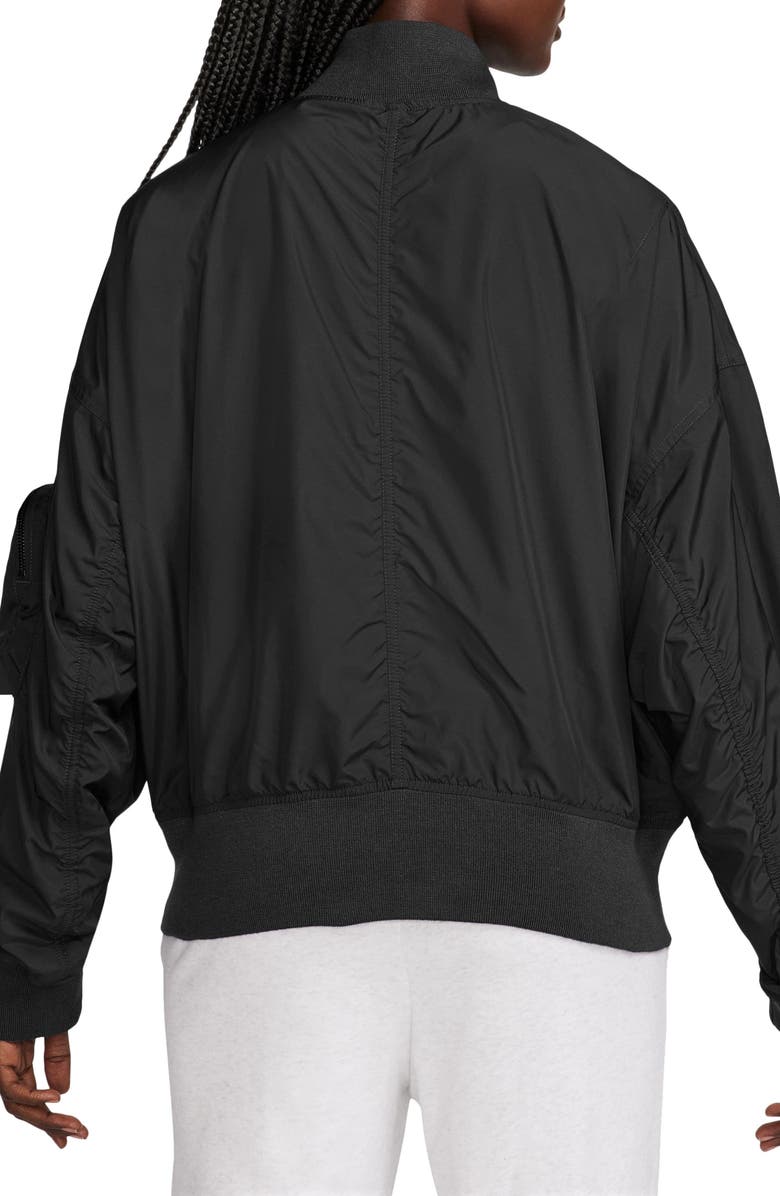 Nike Sportswear Essentials Oversize Bomber Jacket, Alternate, color,