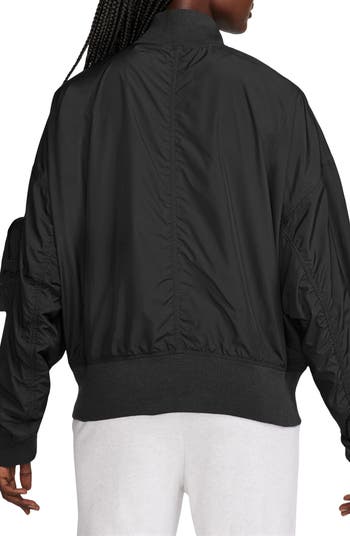 Nike Sportswear Essentials Oversize Bomber Jacket | Nordstrom