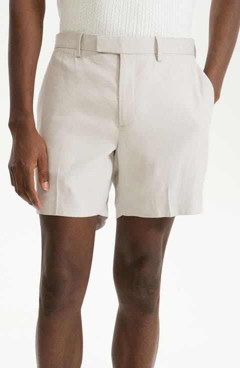 Jarin Linen Blend Shorts
