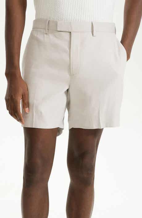 Theory Jarin Linen Blend Shorts