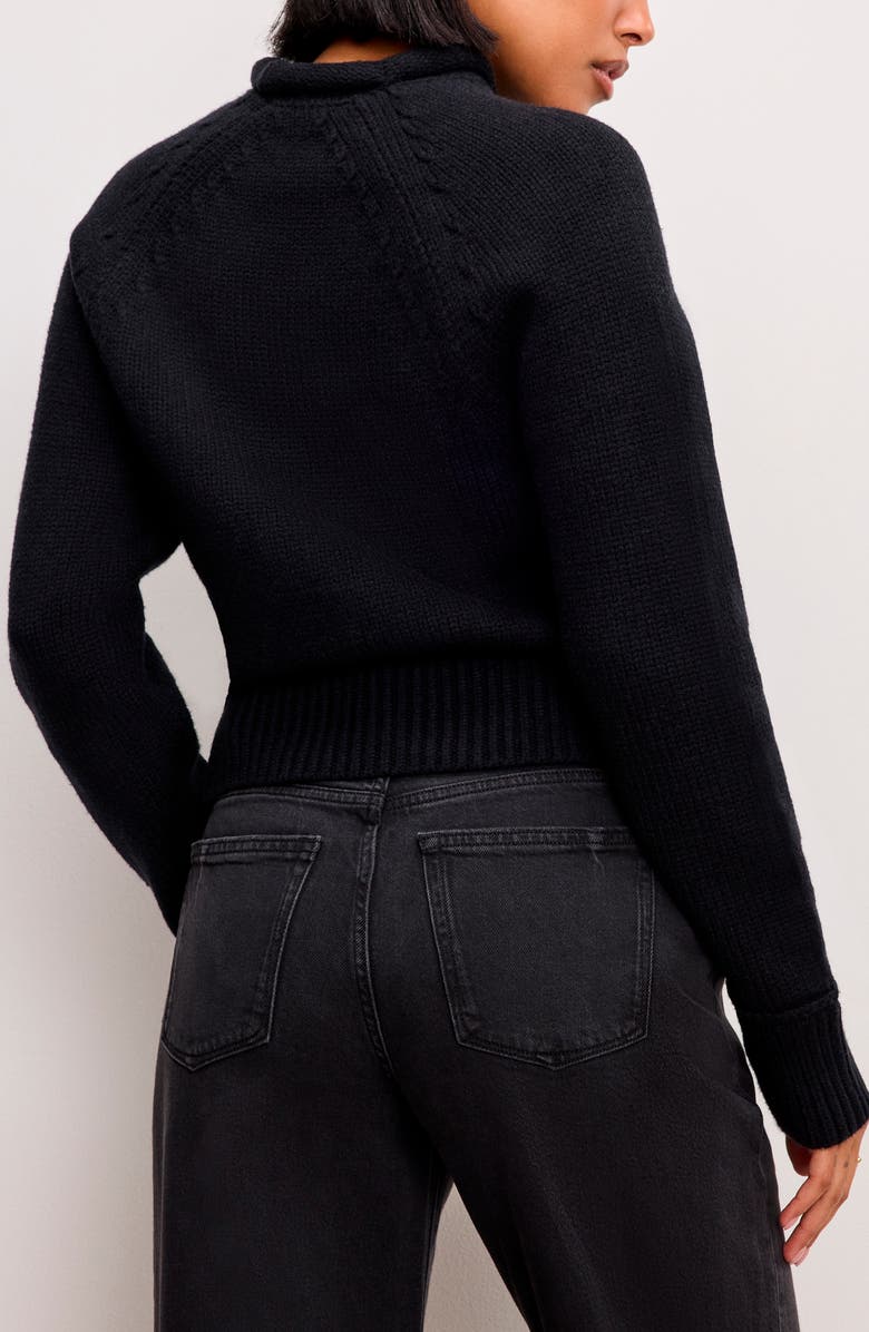 Good American Mock Neck Sweater, Alternate, color,