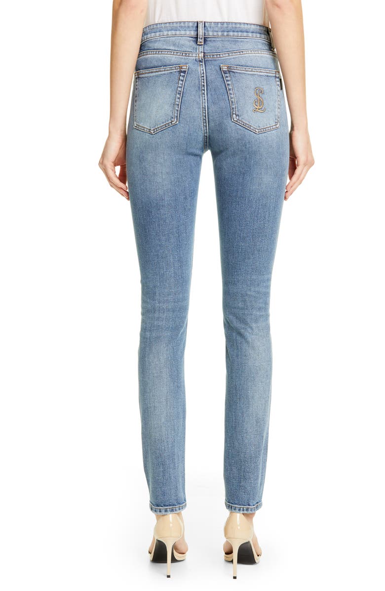 Saint Laurent Skinny Jeans, Alternate, color,