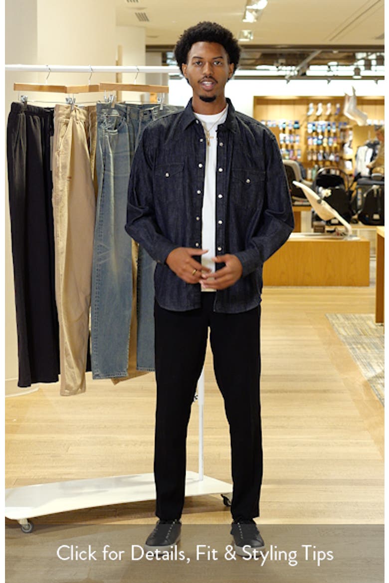 Denim Western Button-Up Shirt video