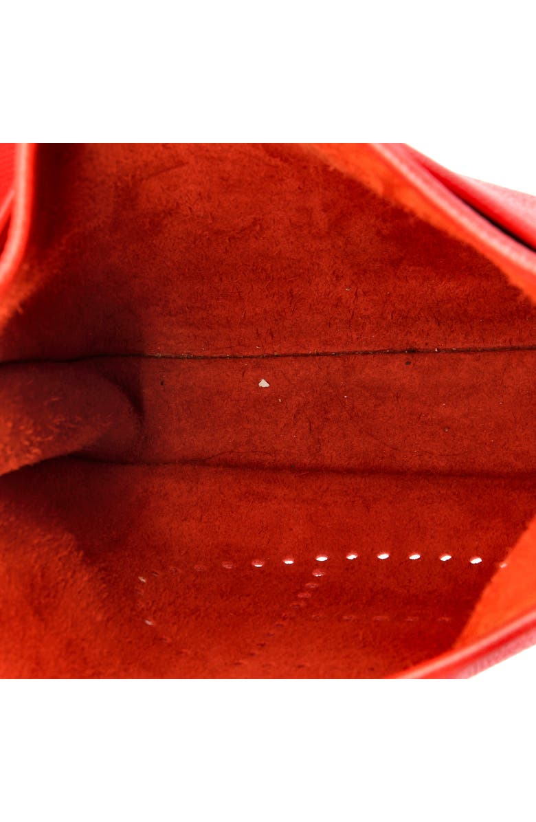 Pre-Owned Hermes Evelyne Bag Gen III Clemence PM, Alternate, color, Rouge De Coeur