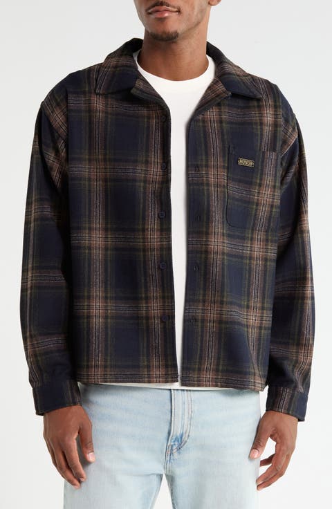 Plaid Flannel Overshirt