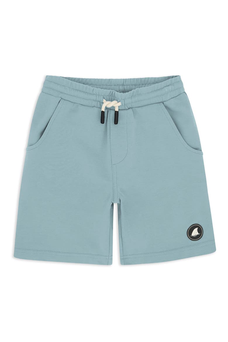 Kids' Lowtide Stretch French Terry Sweat Shorts, Main, color, SURF BLUE