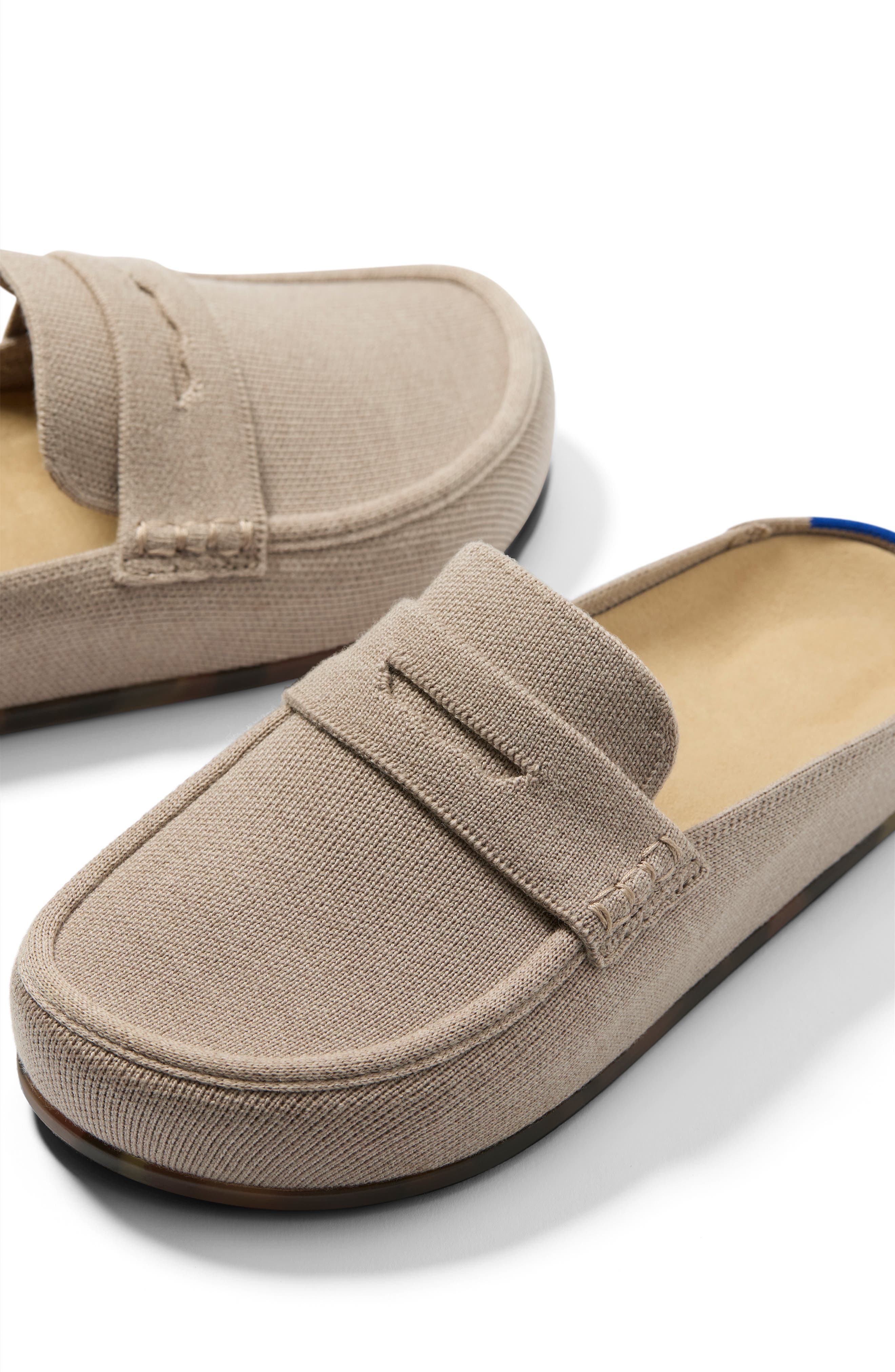 The Penny Clog, Alternate, color, DOVE