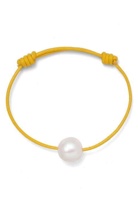Freshwater Pearl Knot Bracelet