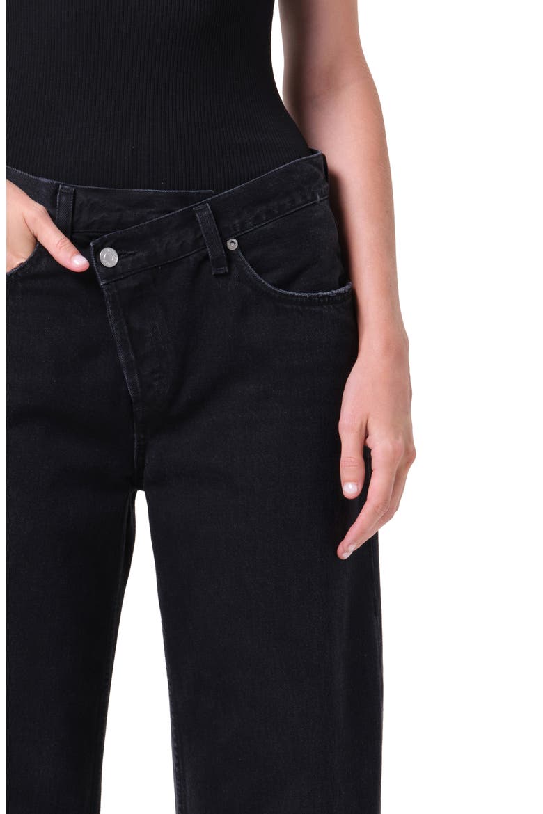 Arc Criss Cross Relaxed Jeans, Alternate, color, PHASE DARK BLACK
