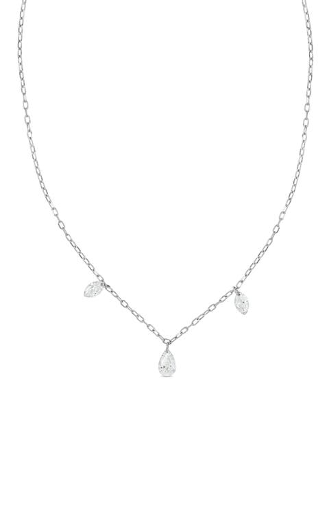 18K Gold Liora Natural Diamond Y-Necklace