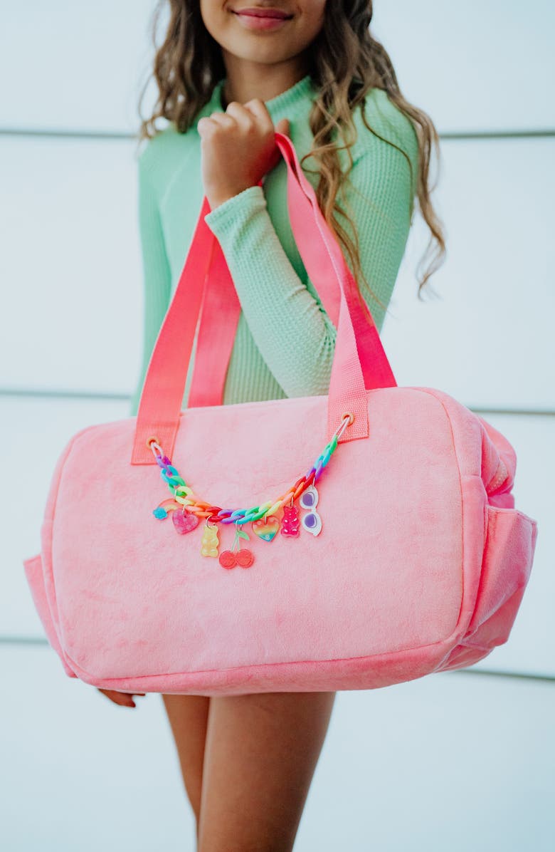 Bling2o Bling Rainbow Charm Tote, Alternate, color, Pink