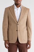 Michael Kors Notch Lapel Wool Blend Sport Coat