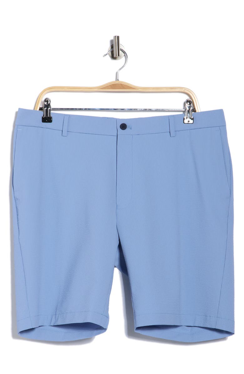 Peter Millar Matlock Seersucker Performance Shorts, Alternate, color, Angelite