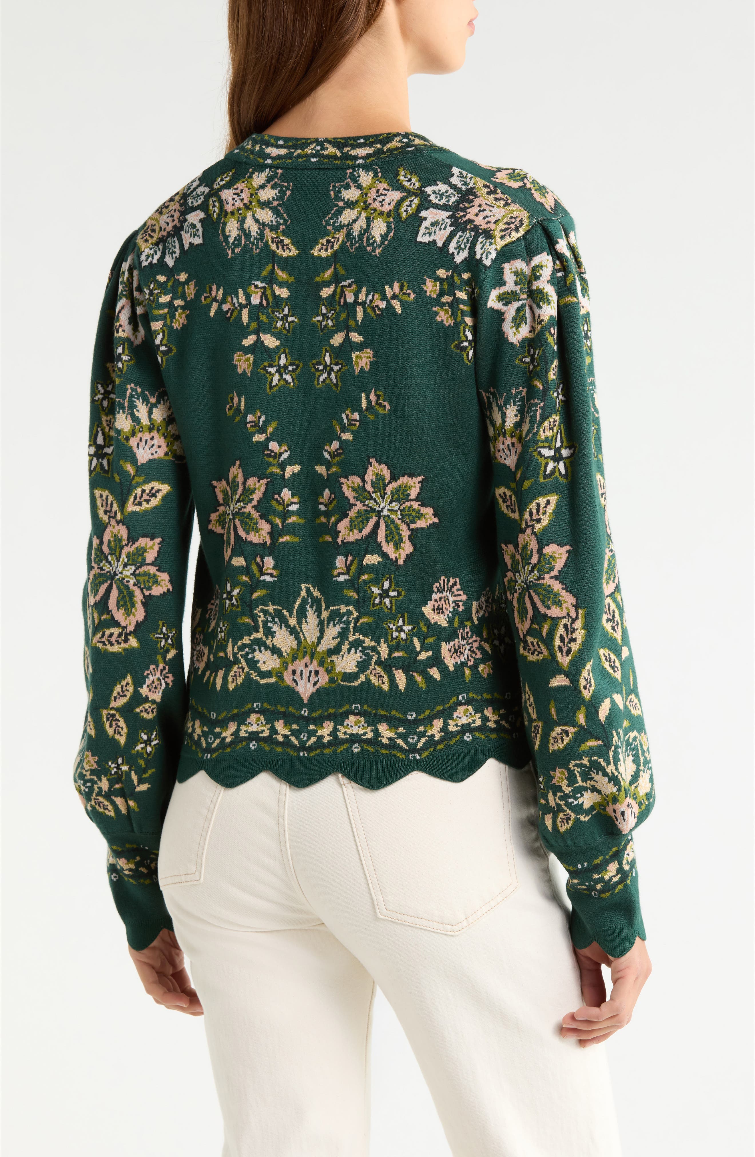 FARM Rio button-up cardigan Nordstrom Anniversary Sale 2026 back