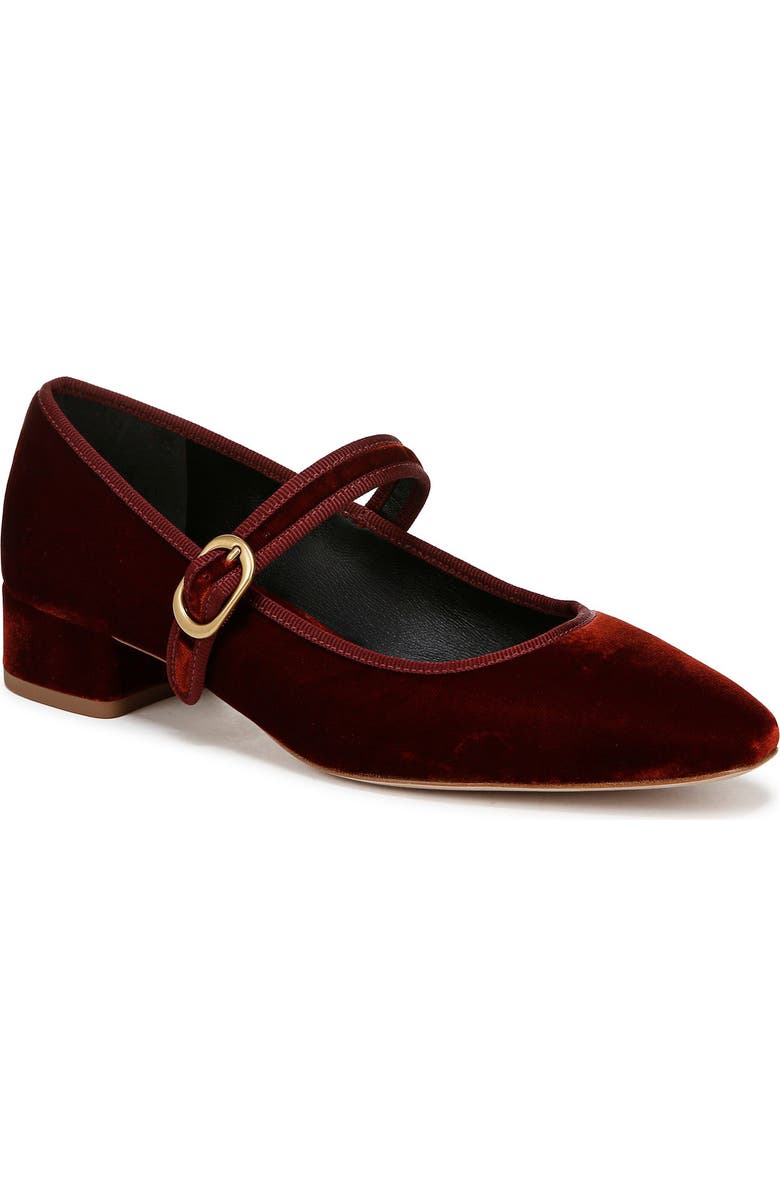 Veronica Beard Cade Mary Jane Pump, Main, color, Red Ochre