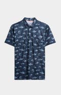 Salt Life Fish N' Bones Americana Polo