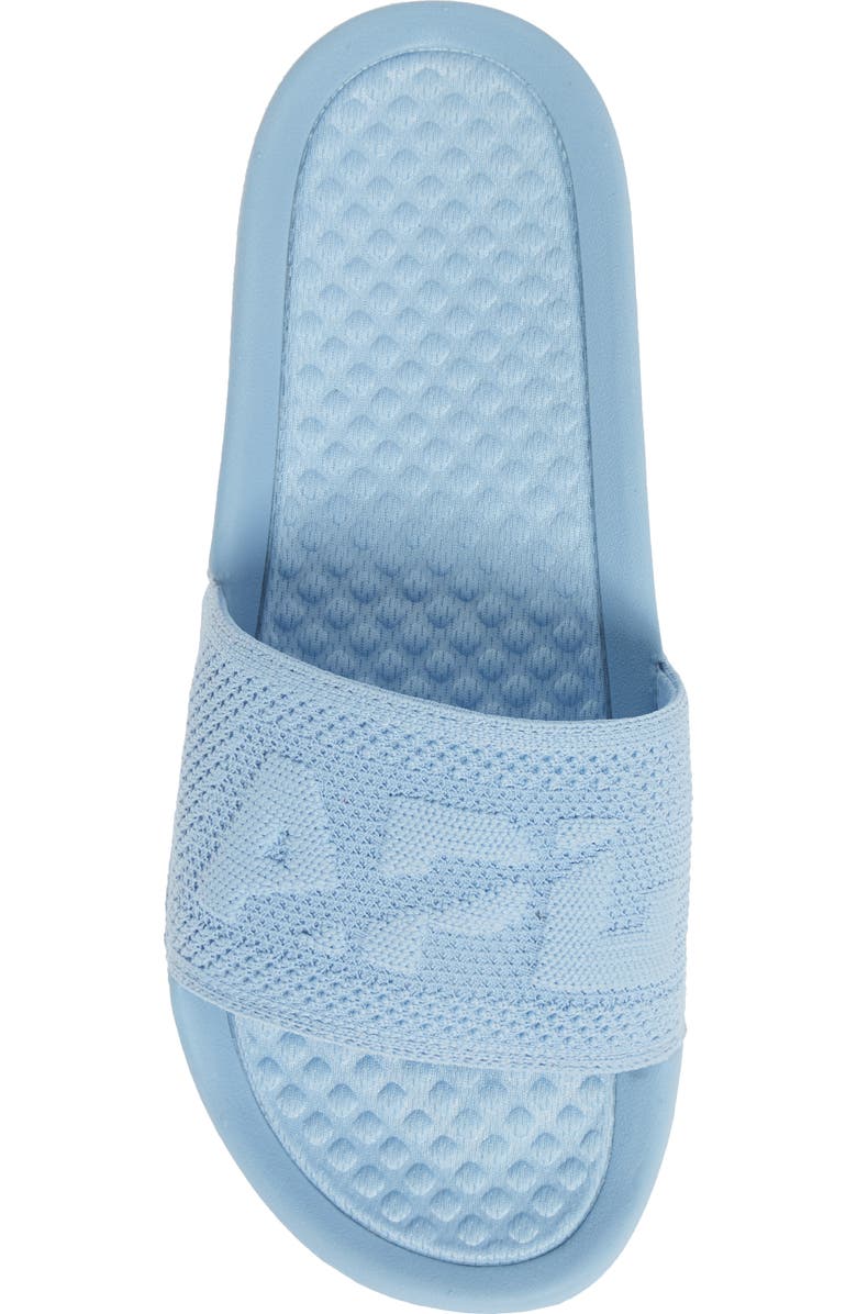 APL Big Logo TechLoom Knit Sport Slide, Alternate, color, Ice Blue