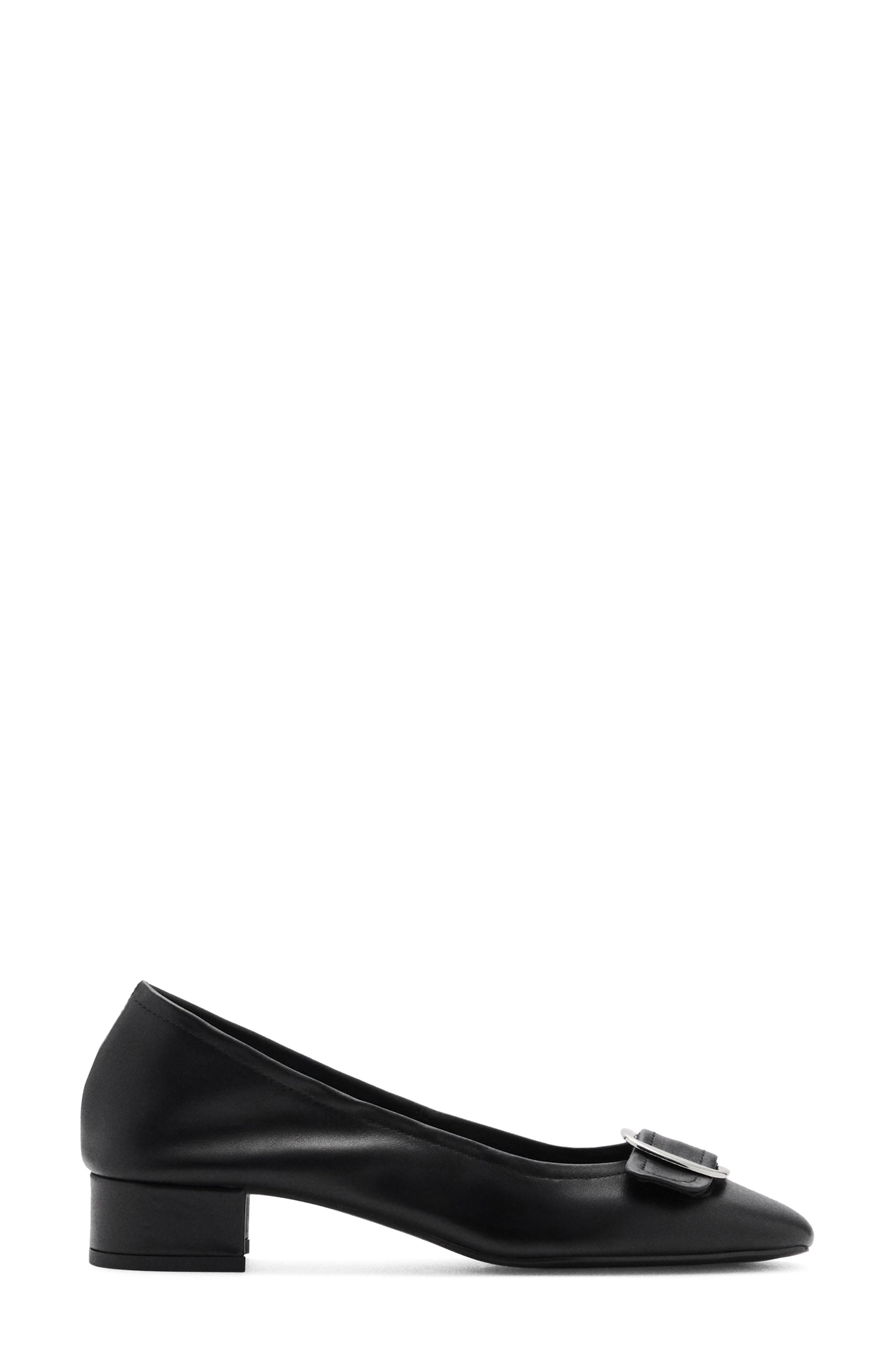 MANGO Buckle Pump, Alternate, color, Black