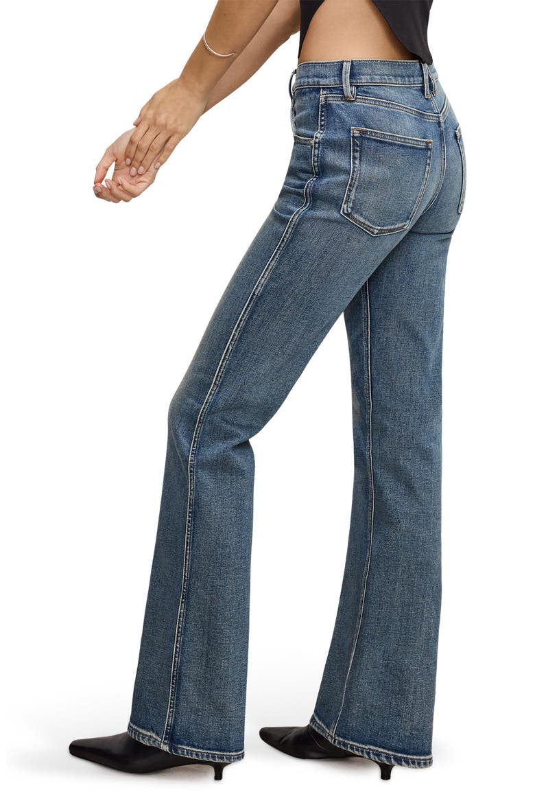 Good Standard Bootcut Jeans, Alternate, color, INDIGO783