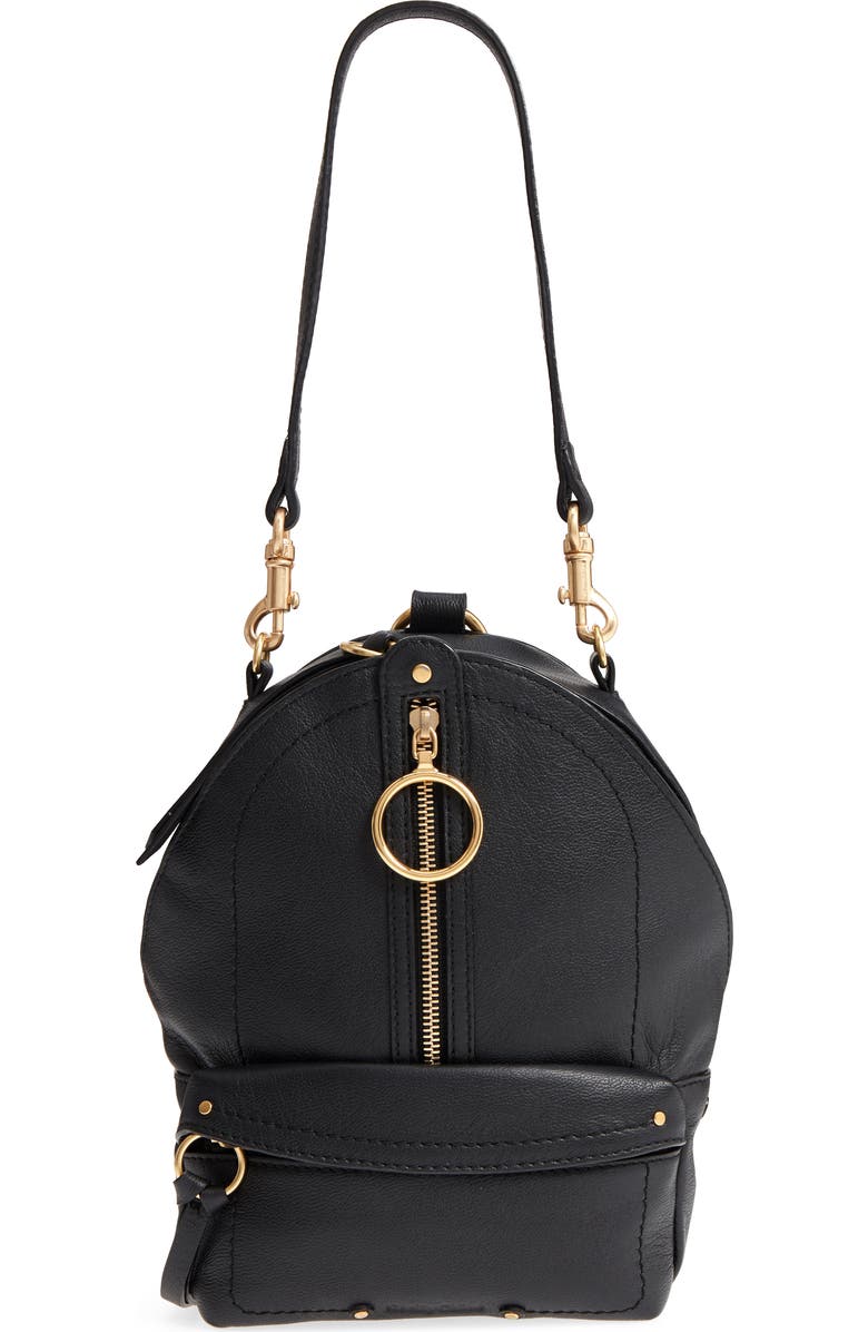 See by Chloé Mini Mino Leather Backpack, Alternate, color,
