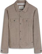 Bugatchi Knit Trucker Jacket