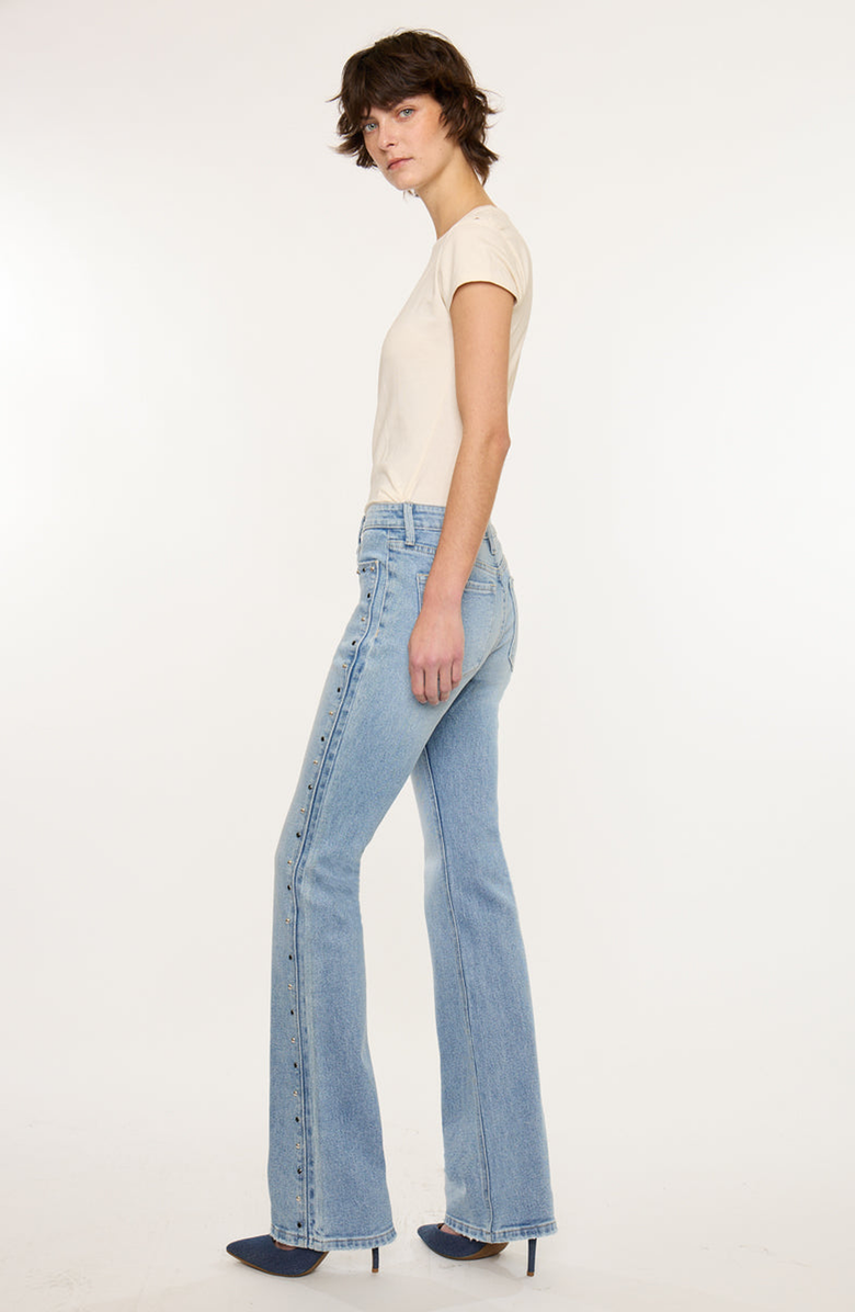 KanCan Linda Mid Rise Bootcut Jeans, Alternate, color, Medium Light