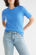Nordstrom Short Sleeve Cashmere Sweater