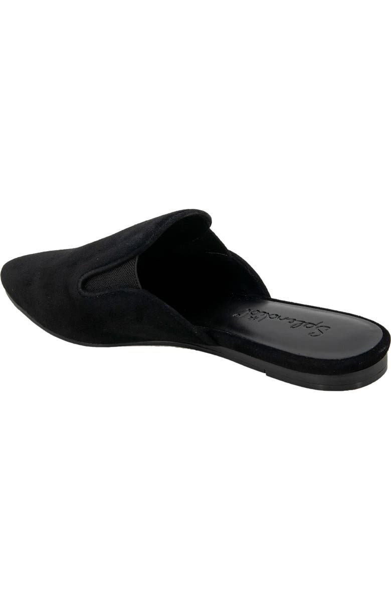 Splendid Liza Pointed Toe Mule, Alternate, color, Black Suede