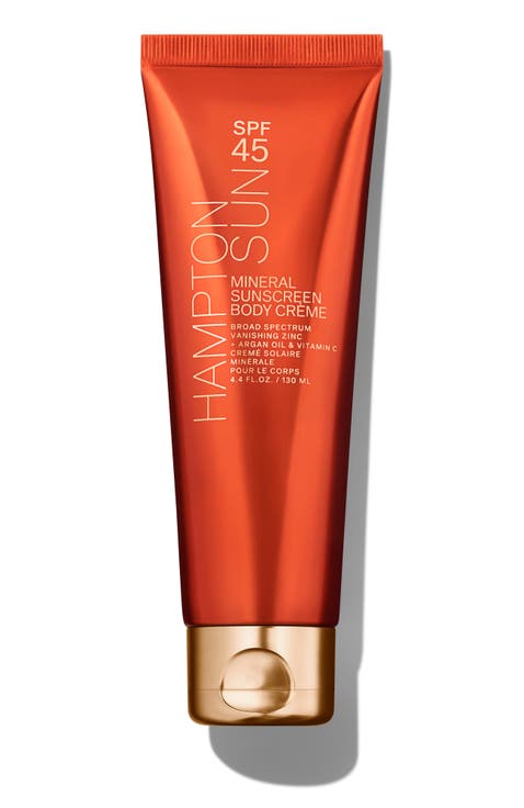 SPF 45 Mineral Body Crème.